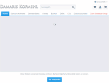 Tablet Screenshot of damariskofmehl.org